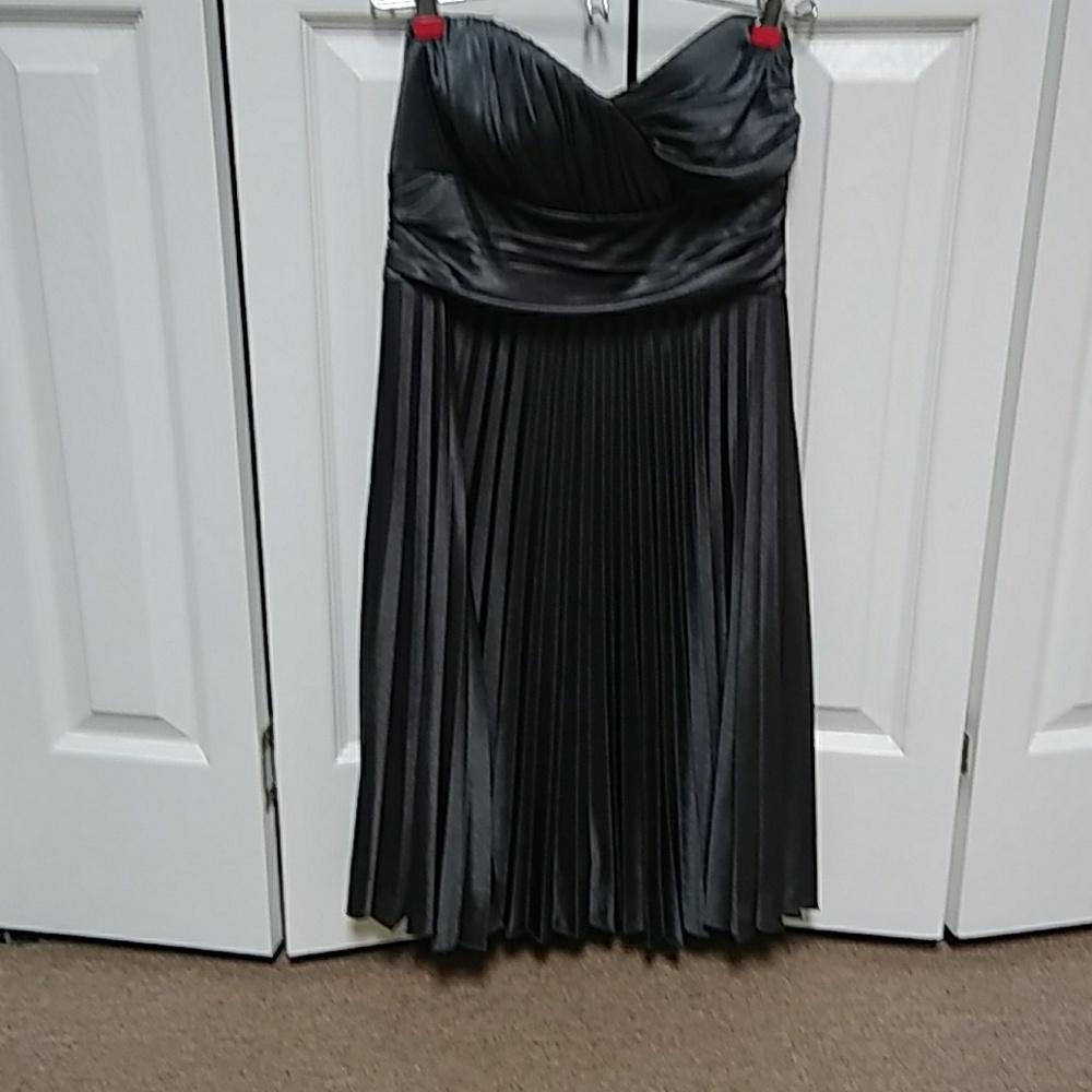 Gray cocktail dress